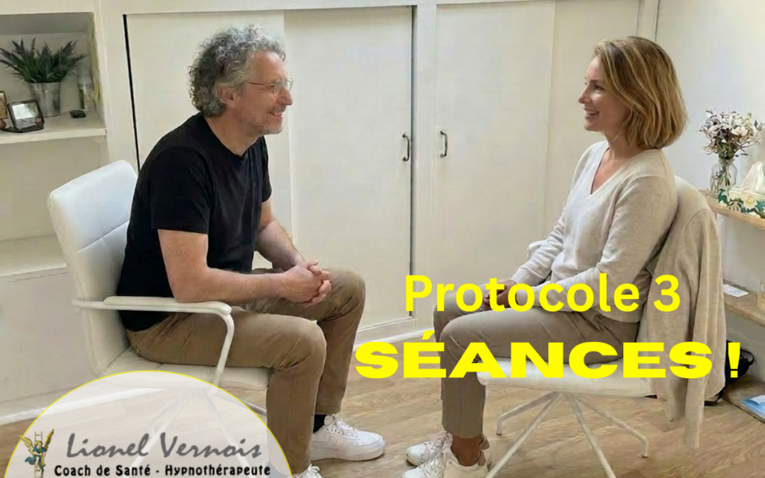 Lionel Vernois est une patiente en pleine discussion pour commencer une séance d'hypnose
